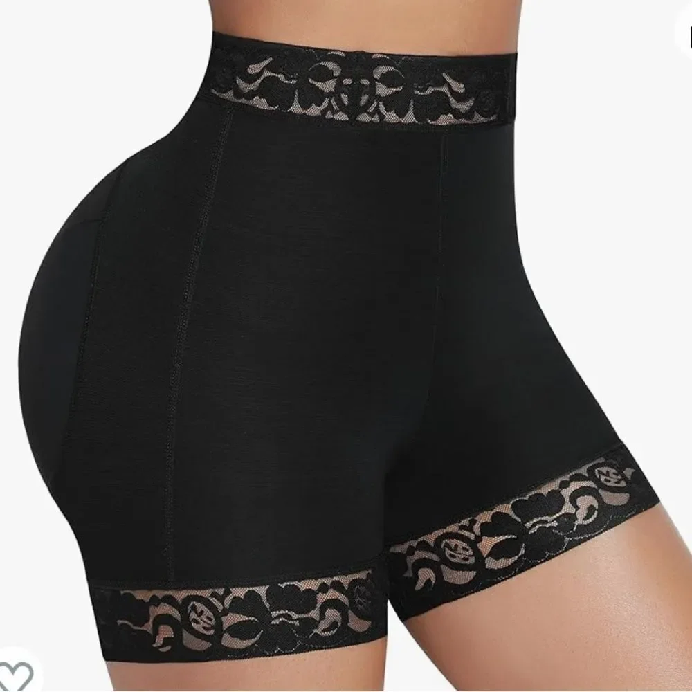 JOSHINE LW Butt Lifter Panties Hip Enhancer Shapewear Tummy Control Black XS Nwt